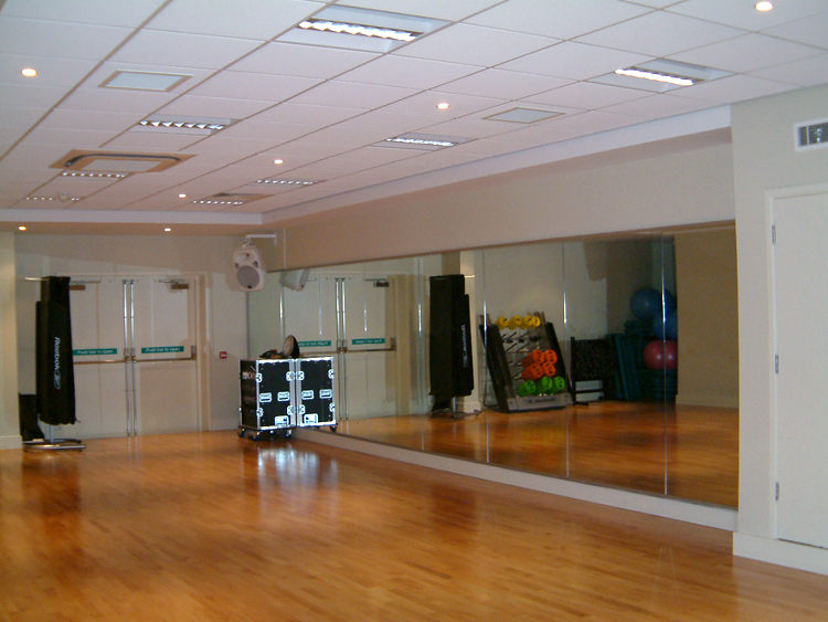 commercial gym mirror