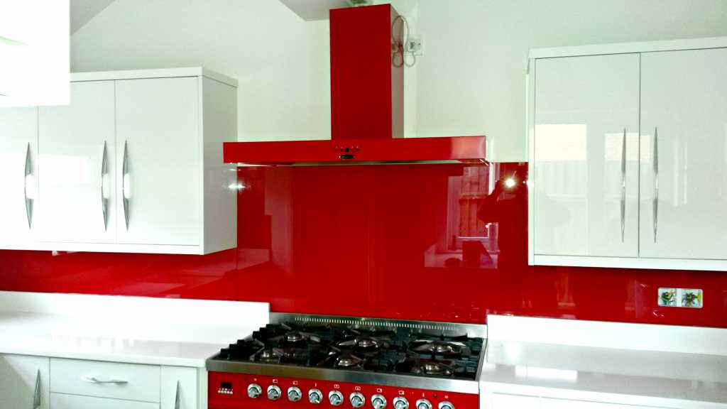 Red Splashback