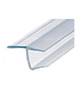 Door seal with soft leg