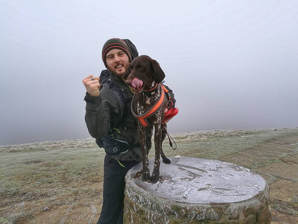 Misty won't be joining us on the challenges unfortunately but she is enjoying helping us with the training!