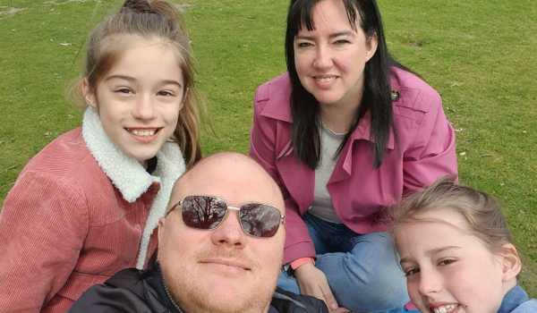 Matt Halliwell and family