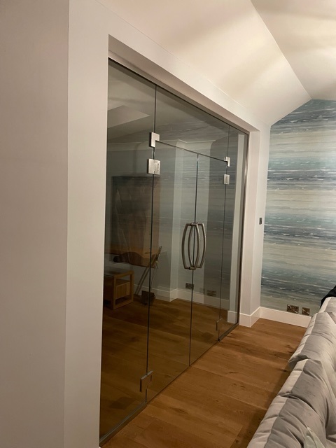 Glass door by Lee Glass in Nottingham